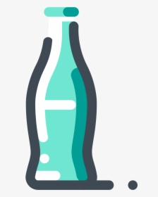 Glass Soda Bottle Png, Transparent Png, Transparent PNG
