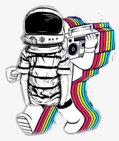 Space Boy , Png Download - Spaceman Sticker Png, Transparent Png, Transparent PNG