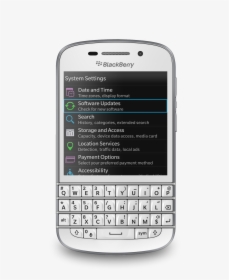 Q10 Update - Blackberry Os 10 Terminal, HD Png Download, Transparent PNG
