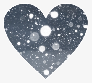 Add This Snow Effect Heart Sticker To Your Wintery - Png For Snapseed Editing Snow, Transparent Png, Transparent PNG