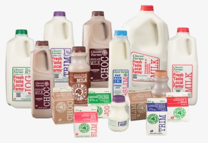 Clover Farms Chocolate Milk Carton, HD Png Download, Transparent PNG