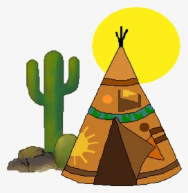Native American Teepee Clipart Tipi Native Americans - Native American Teepee Clipart, HD Png Download, Transparent PNG