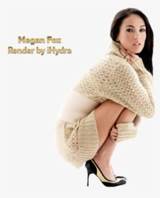 Megan Fox Wallpaper Hd White Background, HD Png Download, Transparent PNG