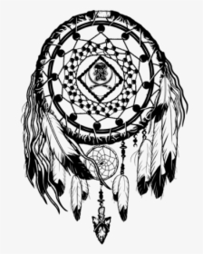Dreamcatcher Indigenous Peoples Of The Americas Silhouette - Dreamcatcher Native American Mandala, HD Png Download, Transparent PNG