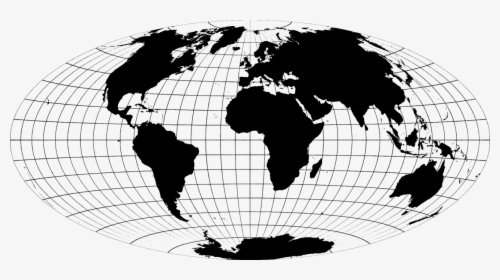 Oval World Map Vector, HD Png Download, Transparent PNG