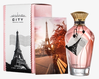 Lonkoom 100ml City Romantic Paris Women Perfume Edp - Nuoc Hoa Lonkoom City Romantic Paris, HD Png Download, Transparent PNG