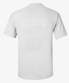 White T Shirt Front And Back Png - White T Shirt Back, Transparent Png, Transparent PNG