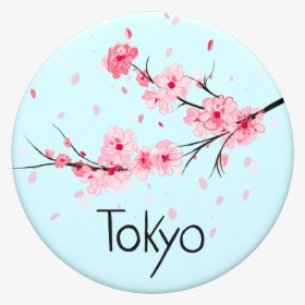 Transparent Cherry Blossom Branch Png - Tokyo Popsocket, Png Download, Transparent PNG