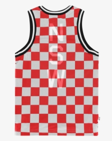 Nsw Nsp All Over Printed Check Tank Top, Black/university - Womens Checkered Flag Shirt, HD Png Download, Transparent PNG