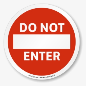 Transparent Do Not Enter Png - Prohibited Sign Do Not Enter, Png Download, Transparent PNG