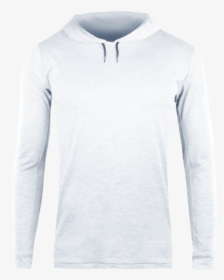 Fan Cloth T Shirt Hoodie White - Long-sleeved T-shirt, HD Png Download, Transparent PNG