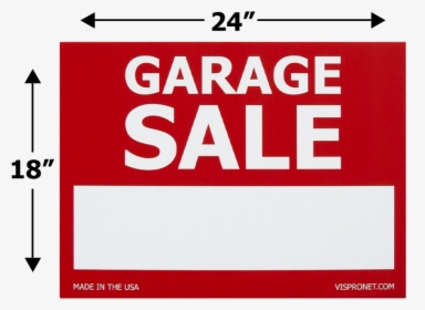 Garage Sale Sign Dimensions Of Yard Sign With Blank - Paşa Tuning, HD Png Download, Transparent PNG