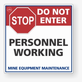 Do Not Enter Working, HD Png Download, Transparent PNG