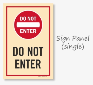 Not Enter Sign, HD Png Download, Transparent PNG