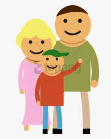 Transparent Family Clipart Png - Family Cartoon Gif, Png Download, Transparent PNG