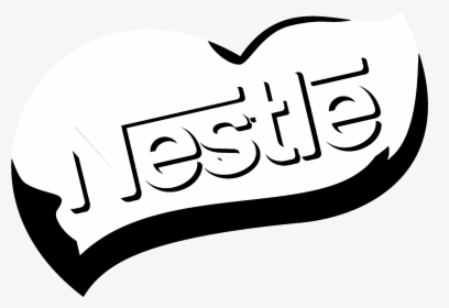 Nestlé Logo Black And White, HD Png Download, Transparent PNG