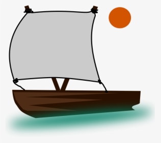 Pinisi-boat Clip Art Download - Boat Clipart Png Gif, Transparent Png, Transparent PNG