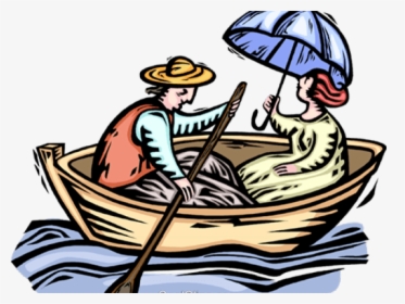 Row Boat Clipart Transparent Background, HD Png Download, Transparent PNG