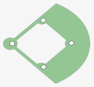 Transparent Baseball Diamond Clipart - Circle, HD Png Download, Transparent PNG