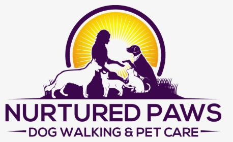 Logo Design By Rangga For Nurtured Paws Dog Walking - Dog Licks, HD Png Download, Transparent PNG