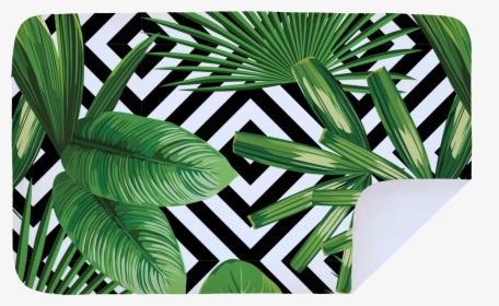 Green Tropical Leaves, HD Png Download, Transparent PNG