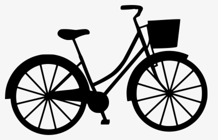 Bicycle Frames Mountain Bike 29er Bicycle Shop - Bike With Basket Clip Art, HD Png Download, Transparent PNG