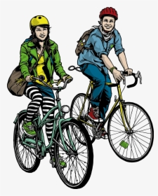 Schulweg Mit Velo, HD Png Download, Transparent PNG