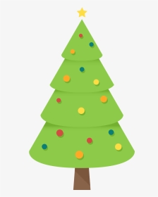 Christmas Tree Clipart Free Clip Art Images Freeclipart - Simple Christmas Tree Cartoon, HD Png Download, Transparent PNG