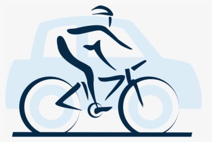 Regional Planning Commission Developed Share The Road - Clipart Of Mountain Biking, HD Png Download, Transparent PNG