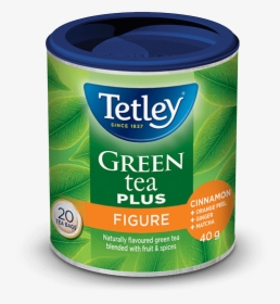 Tetley Green Tea Plus Figure - Label, HD Png Download, Transparent PNG