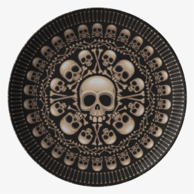 Skull & Bones Dinner Plate, HD Png Download, Transparent PNG