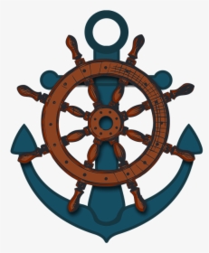 Ship S Wheel, Ships Wheel, Wheel, Old, Nautical, Boat - Transparent Captain Wheel Png, Png Download, Transparent PNG