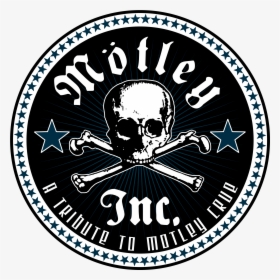 Skull And Bones Sticker , Png Download - Motley Crue Logo Hd, Transparent Png, Transparent PNG