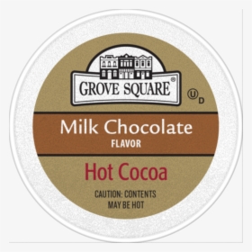 Grove Square Milk Chocolate Hot Cocoa Single Serve - Hot Chocolate, HD Png Download, Transparent PNG