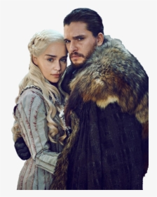 Jon Snow And Daenerys Targaryen-got Png 3 By Nickelbackloverxoxox - Jon Snow And Daenerys, Transparent Png, Transparent PNG