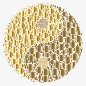 Golden Circles Yin Yang No Background Clip Arts - Circle, HD Png Download, Transparent PNG