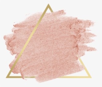 Transparent Grunge Brush Stroke Png - Rose Gold Brush Stroke Transparent Background, Png Download, Transparent PNG