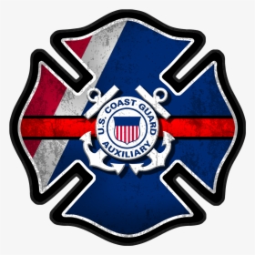 Coast Guard Firefighter - Us Coast Guard Flag, HD Png Download, Transparent PNG