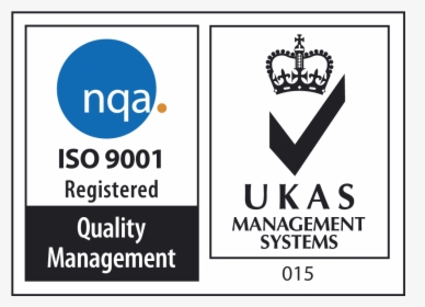 Iso 9001 Quality Ukas Acredited Col Logo - Nqa Iso 9001 2008, HD Png Download, Transparent PNG