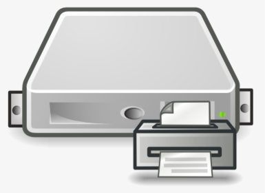 Server Print - Print Server Icon Png, Transparent Png, Transparent PNG
