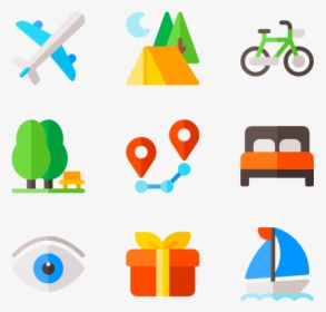 Travel App - Guide Icons, HD Png Download, Transparent PNG