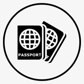 Luggage Passport Travel Visa Identity Tourism Document - Passport Visa Icon, HD Png Download, Transparent PNG
