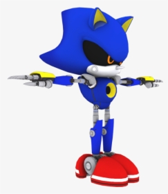 Download Zip Archive - Metal Sonic T Pose, HD Png Download, Transparent PNG
