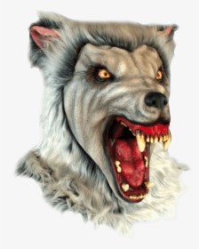 Snow Wolf Mask - Mascara Hombre Lobo Png, Transparent Png, Transparent PNG