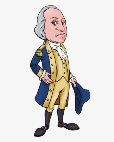 Transparent Chavo Animado Png - Cartoon Image Of George Washington, Png Download, Transparent PNG