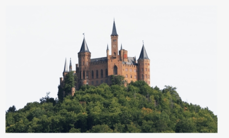 Castle On Hill - Hohenzollern Castle, HD Png Download, Transparent PNG