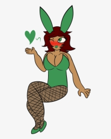 Bunnygirl Joey - Cartoon, HD Png Download, Transparent PNG