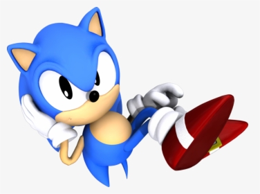 Classic Sonic Angry Png, Transparent Png, Transparent PNG