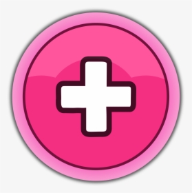 Pink Button Plus Clip Arts - First Aid Kit Vector, HD Png Download, Transparent PNG