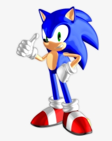Sonic The Hedgehog Cel Shaded, HD Png Download, Transparent PNG